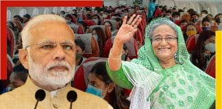 Operation Ganga: hasina thanks modi for evacuation