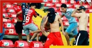 violence Mexican football match