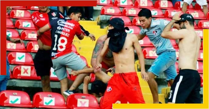 violence Mexican football match