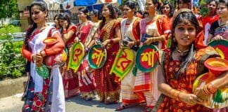 Bengal new year celebration in bangladesh