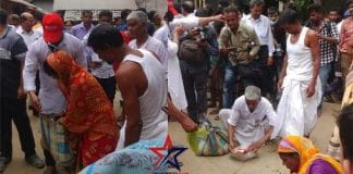 Hanskhali rape Cpim and red volunteers helps victims family