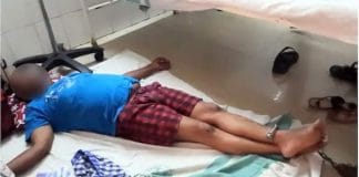 Journalist was chained