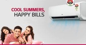 LG's energy saving 5star AC