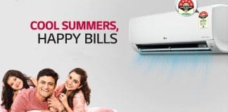 LG's energy saving 5star AC