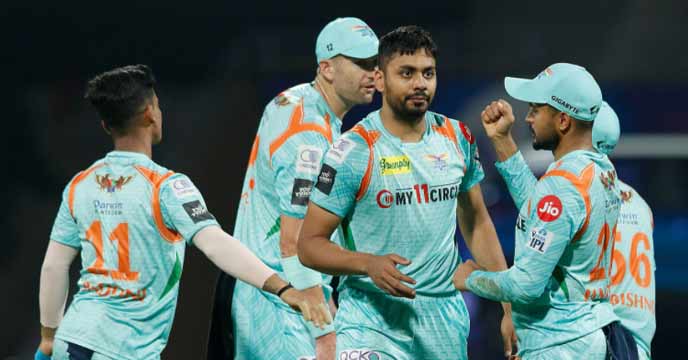Lucknow Super Giants win by 12 runs