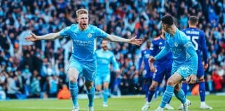 Man City edge past Real madrid in seven goal thriller