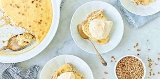 Learn the Nuts flour pudding recipe