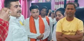 Suvendu Adhikari met Tapan Kandu's family