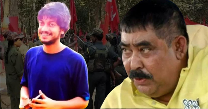 stf detained visva Bharati ex student Tipu sultan on doubt of Maoist link