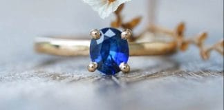 sapphires and diamonds