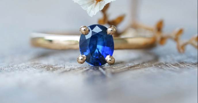 sapphires and diamonds