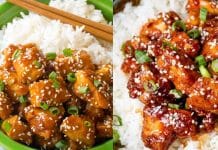 Chinese food chicken