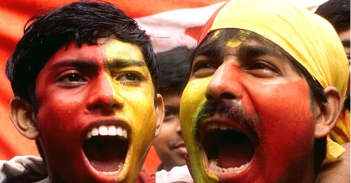 East Bengal supporter