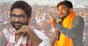 Hardik Patel joins BJP, Congress horse Jignesh Mevani