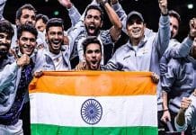 Indian men badminton team scripted history