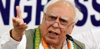 Kapil Sibbal left the Congress