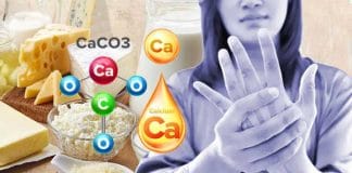 Lack of calcium in the body