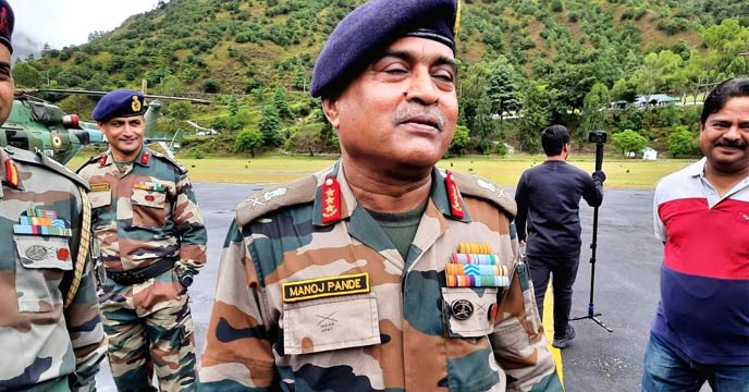 New Army Chief Manoj Pandey