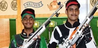Shooters Rudrankksh Patil, Abhinav Shaw