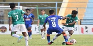 Two Indians at I League top passing stats