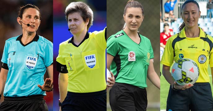 female referee will officiate the World Cup in Qatar