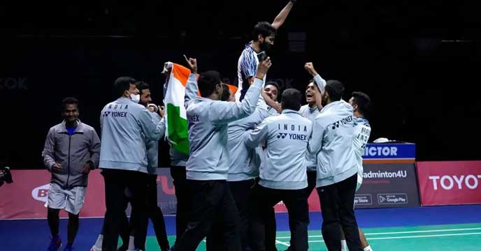 making history in India's Thomas Cup