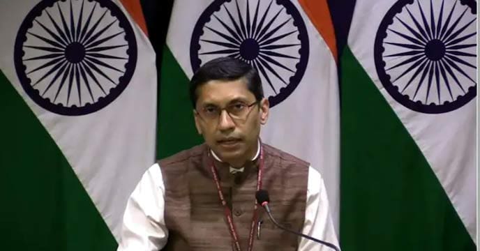 mea spokesperson arindam ba ভারত ভূখণ্ডে চিনা নির্মাণের কড়া ভাষায় জবাব বিদেশ-মুখপাত্র বঙ্গ-তনয় অরিন্দমের