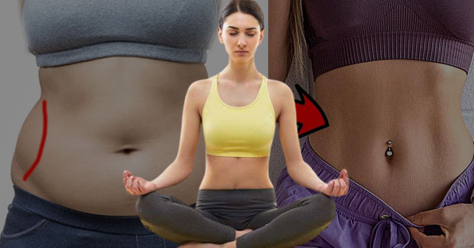 simple yoga poses will reduce belly fat in 30 days
