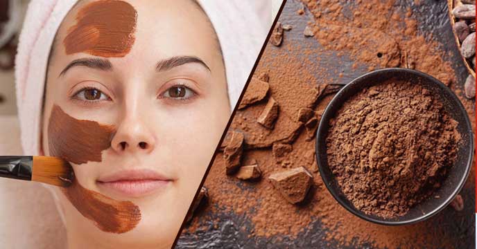 revent premature aging skin with cocoa