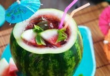 Make delicious watermelon crush at home