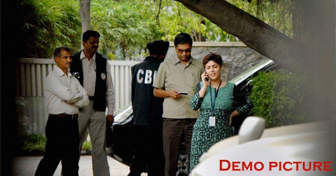 CBI searched the SSC building