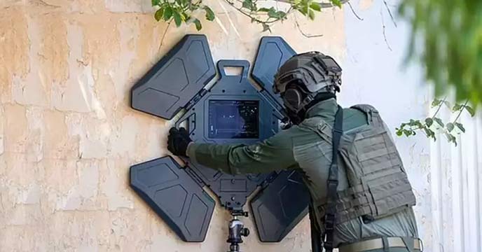 Israel third eye, made with artificial intelligence