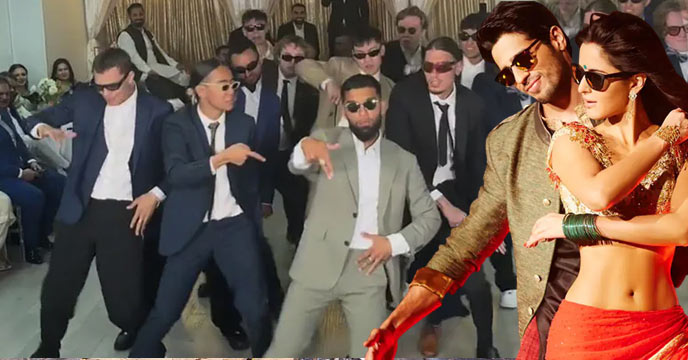 Norway Dance Crew Grooves To Kala Chashma At Wedding