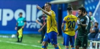 Kerala Blasters' Alvaro Vazquez