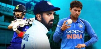 Team India cricketers Lokesh Rahul and Kuldeep Yadav