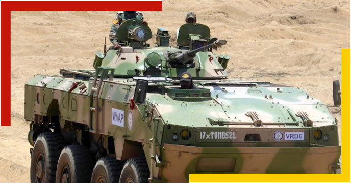 MADE-IN-INDIA COMBAT VEHICLES