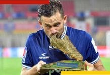 ISL Golden Boot winner Nerijus Valskis