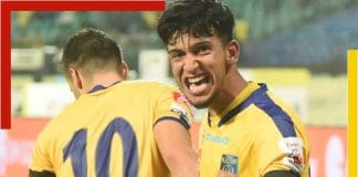 Kerala Blasters midfielder Sahal Abdul Samad