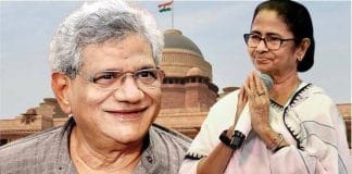 Sitaram Yechury with mamata