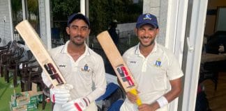 Sudip Gharami hundred puts Bengal