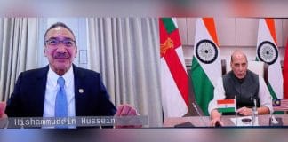 rajnath singh holds talks with Malaysian counterpart on defence ties