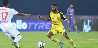 Akash Mishra playing in the Japanese league