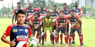 dhfc footballer Ashish Dewan played well