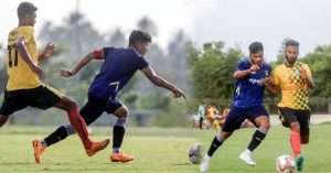 Chennaiyin FC practice match against Kidderpore SC