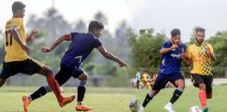 Chennaiyin FC practice match against Kidderpore SC