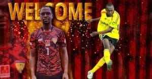Uganda national team footballer Habib Kavuma