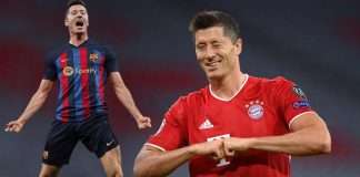 Robert Lewandowski joined FC Barcelona
