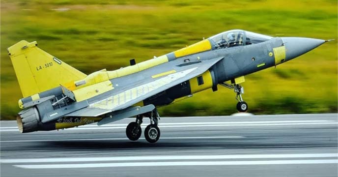 NDIA'S FIRST 'PRODUCTION' TEJAS MK-1A