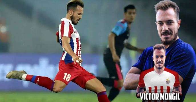 Kerala Blasters picked the ISL champion Spanish star Victor Mongil for ATK
