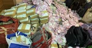 'Mujibur Rahman stamp' money bag at home of minister Partha Chatterjee-closer Arpita Mukherjee